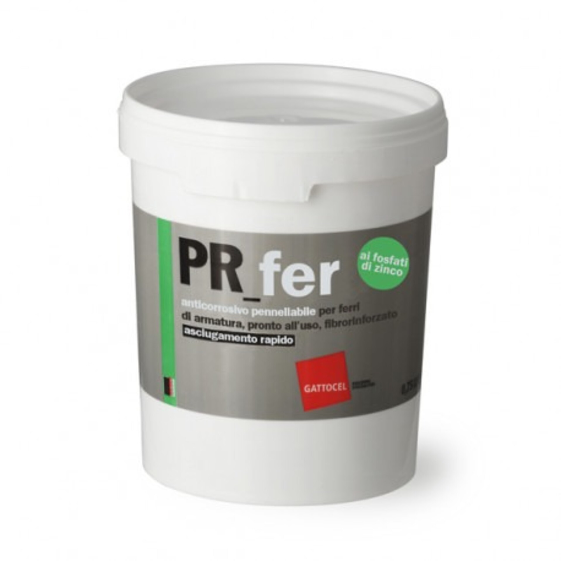 PR-fer Gattocel 1 Kg – Anticorrosivo Passivante per Ferri d'Armatura GATTOCEL PRFER-1KG
