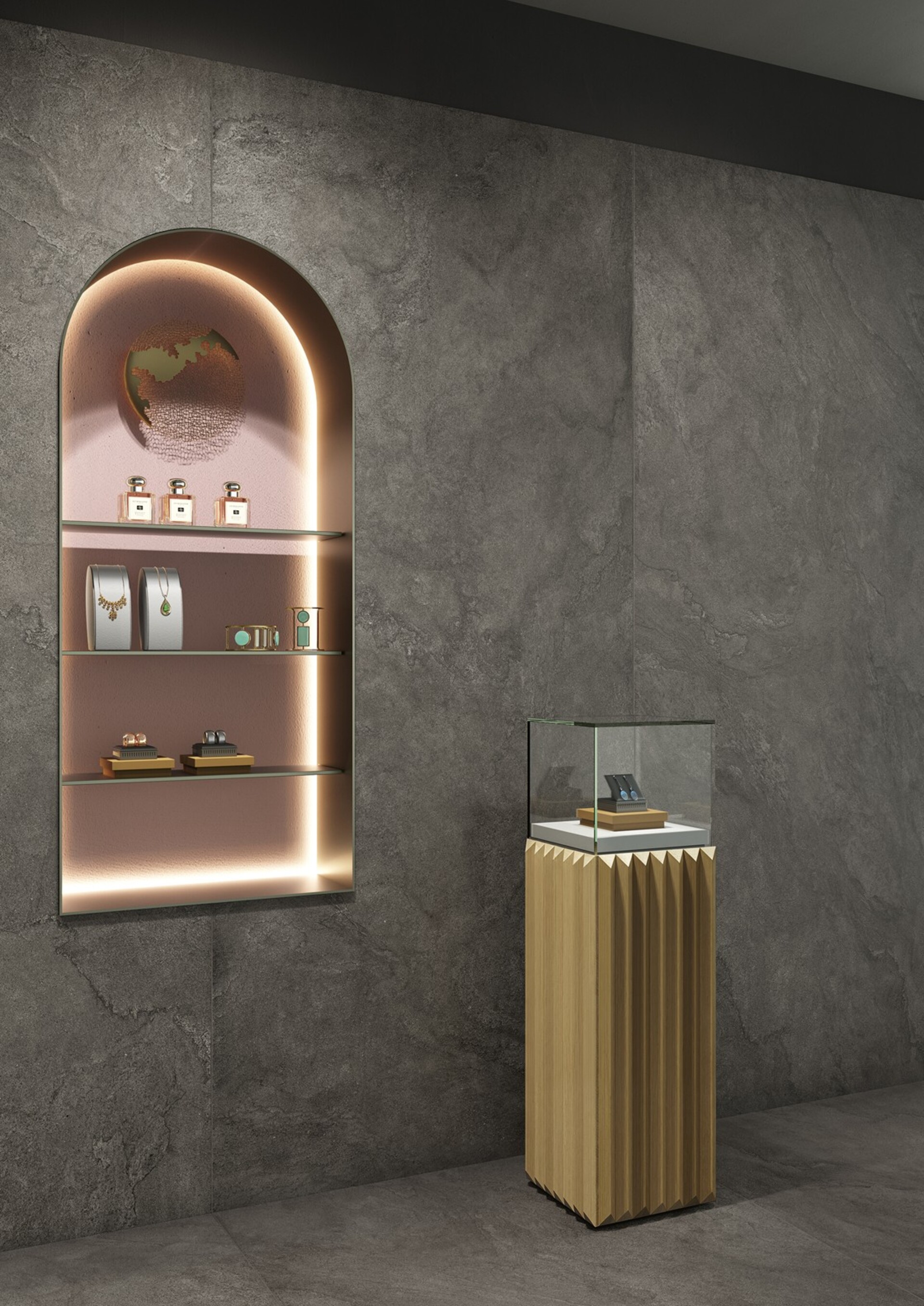 Lea Ceramiche Pulse Shadow Naturale 60x120 Rettificato Lea Ceramiche ALGXP540