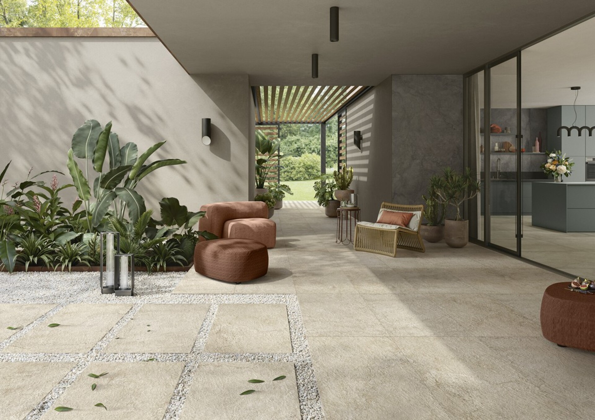 Lea Ceramiche Pulse Sand Rough 60x120 Rettificato Lea Ceramiche ALGXP5R2