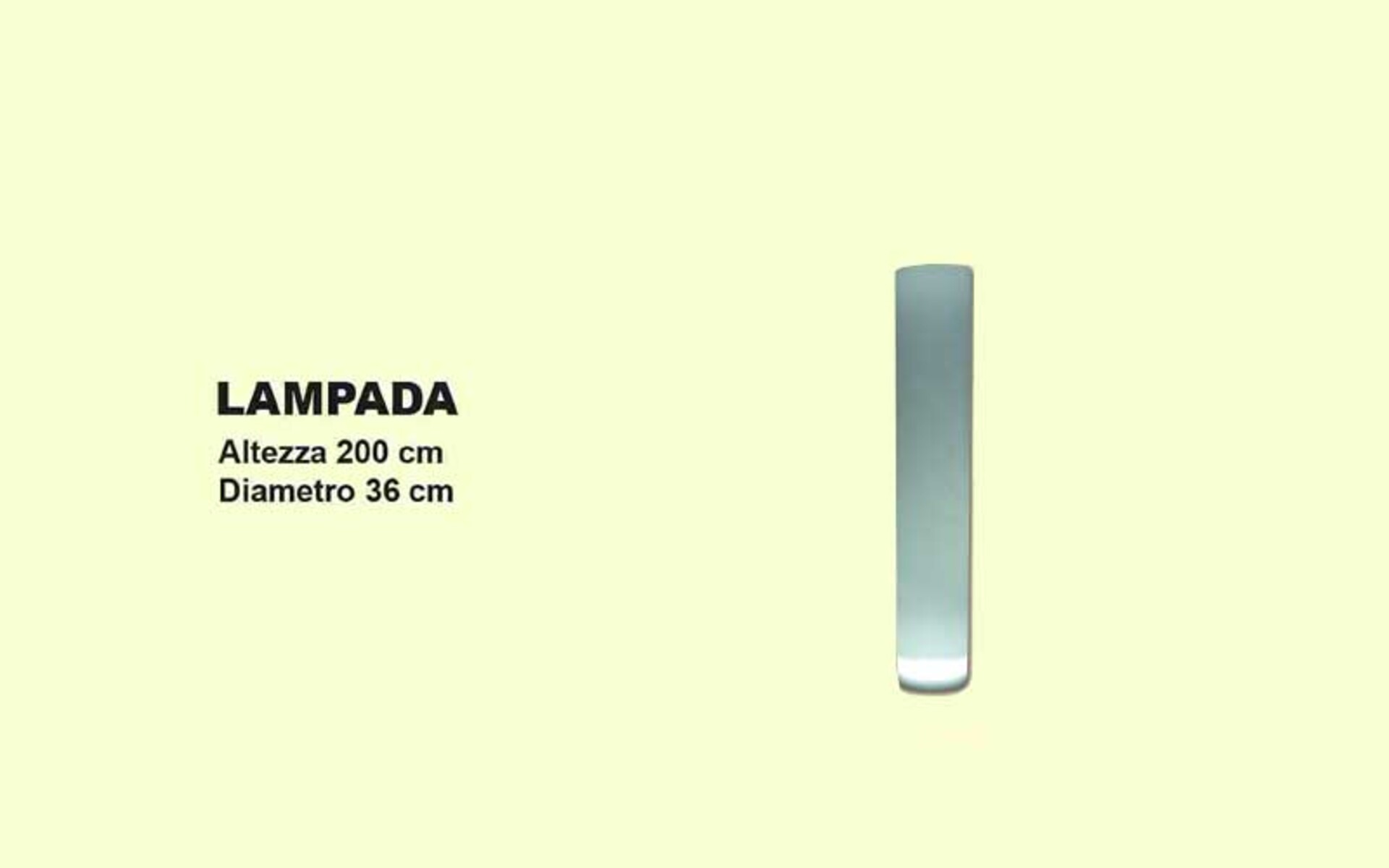 Lampada da Giardino in Polietilene ECOPOL Lampada