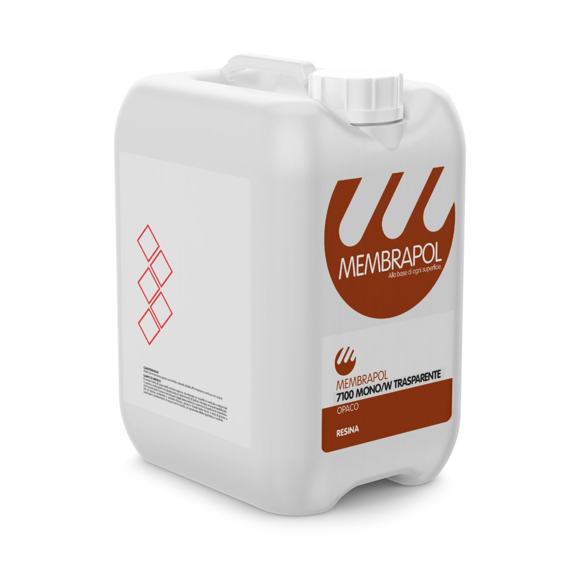 MEMBRAPOL 7100 MONO/W TRASPARENTE OPACO MEMBRAPOL 7100 MONO/W TRASPARENTE OPACO