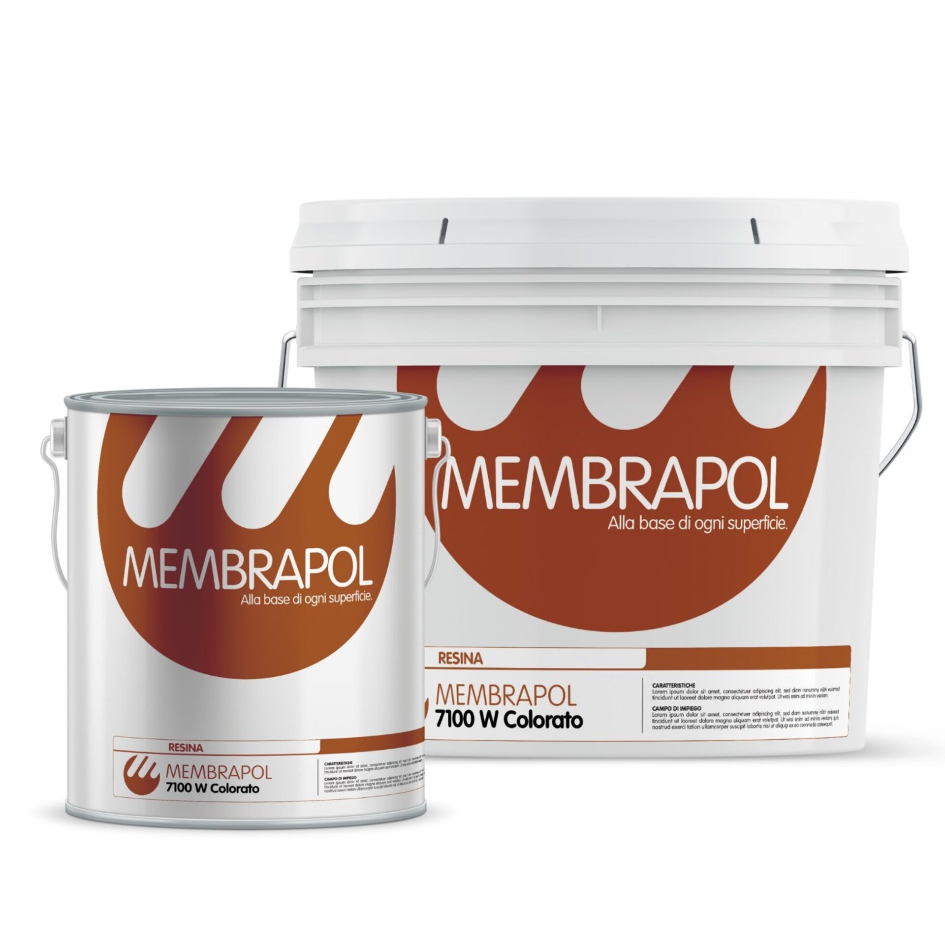 MEMBRAPOL 7100 W COLORATO SATINATO MEMBRAPOL 7100 W COLORATO SATINATO