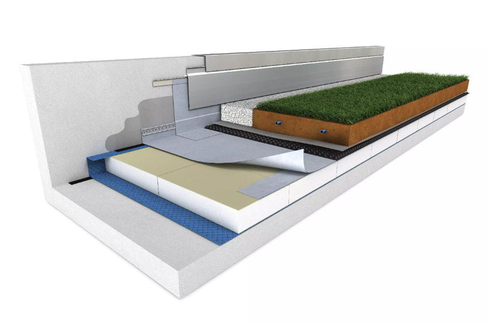 SISTEMA A VERDE ESTENSIVO BMI WIERER SISTEMI TETTO