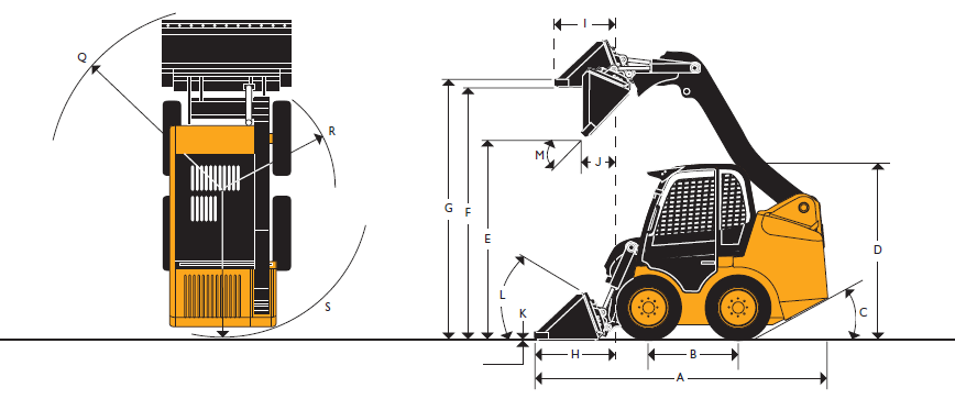 NOLEGGIO MINIPALA GOMMATA - 25 Q.LI JCB ROBOT 160/170