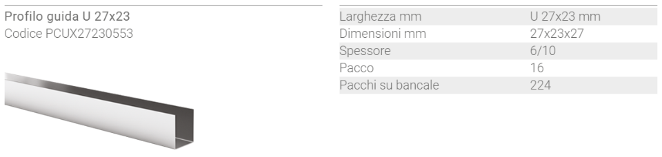 PROFILI PER CONTROSOFFITTI IN CARTONGESSO TECNA