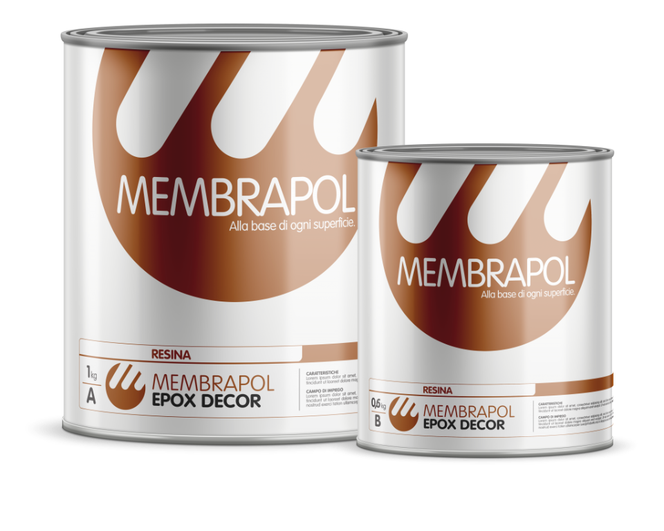 RESINA EPOSSIDICA AUTOLIVELLANTE MEMBRAPOL EPOX DECOR TRASPARENTE