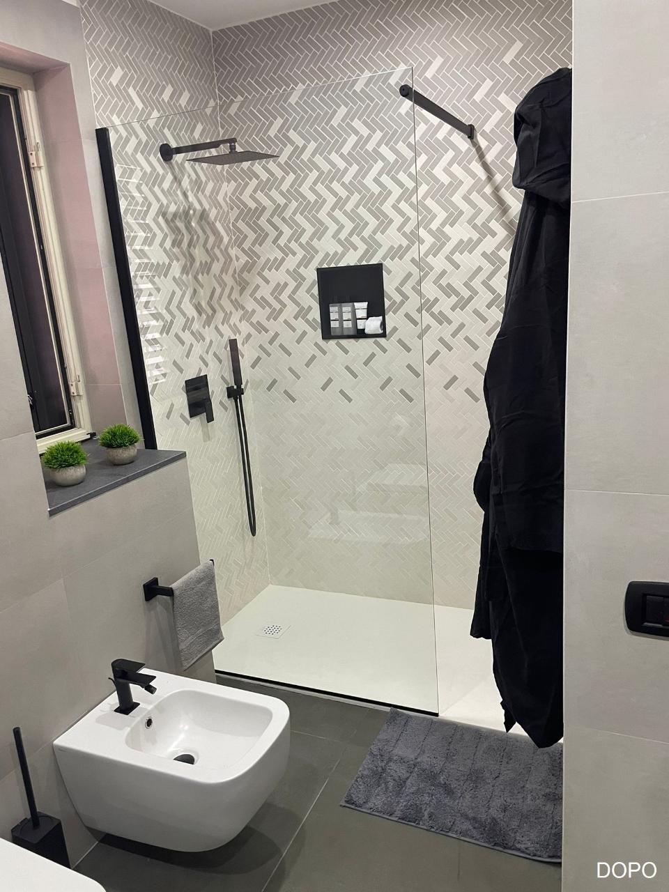 RISTRUTTURAZIONE COMPLETA BAGNO LEANZA CERAMICHE SILVER O GOLD