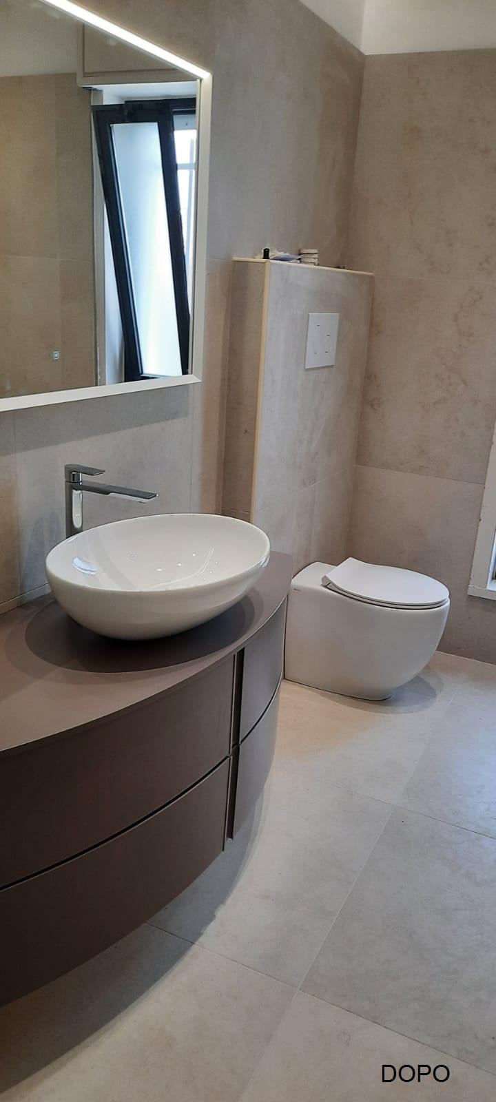 RISTRUTTURAZIONE COMPLETA BAGNO LEANZA CERAMICHE SILVER O GOLD