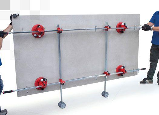 KIT DI MOVIMENTAZIONE PER GRANDI FORMATI MONTOLIT SUPERLIFT + RUOTE