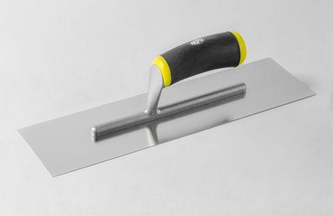 FRATTONE AMERICANO SUPERPROFESSIONALE AKIFIX IN ACCIAIO INOX - LAMA PIATTA . MANICO GOMMA