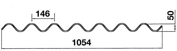 LASTRE ONDULATE DI PVA CEMENTO PER COPERTURE EDILFIBRO SETTEONDE