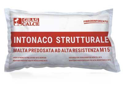 INTONACO STRUTTURALE GRAS-CALCE M 15