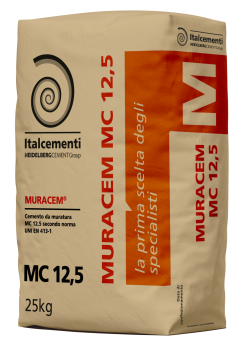 MURACEM MC12,5 ITALCEMENTI LEGANTE IDRAULICO PER MURATURA