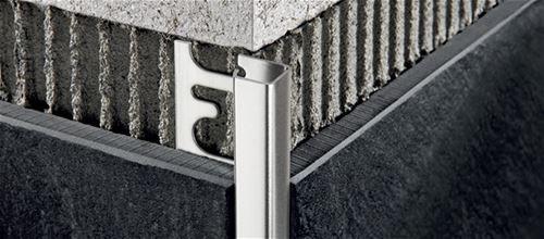 PROJOLLY SQUARE PROGRESS PROFILES ACCIAIO INOX AISI 304/1.4301 V2A SABBIATO
