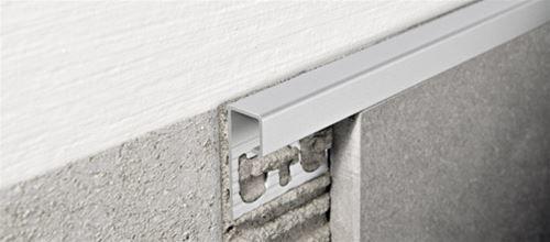 PROJOLLY SQUARE PROGRESS PROFILES Alluminio anodizzato e brillantato