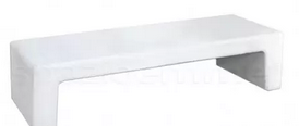 Panchina in cemento Atena cm200x60x45