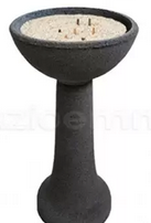 Posacenere Nerone cmØ40x82h