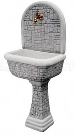 Fontana da giardino Milva cm48x37x124h