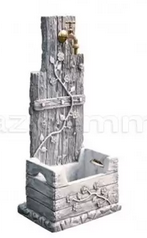 Fontana a colonna Lara cm39x29x81h