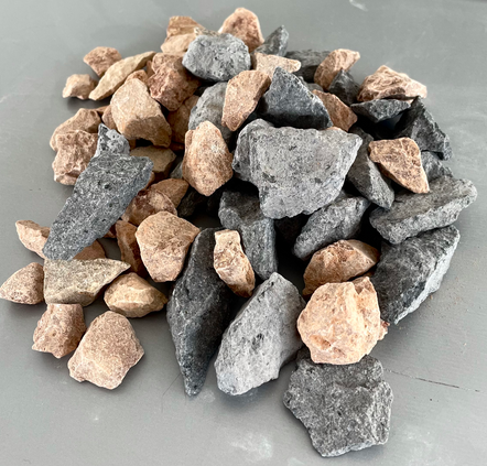 Mix di Granulato Rosso e Grigio SICILIA PETRA SICULA