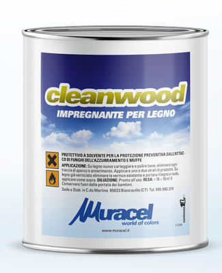 Cleanwood Impregnante per legno idoneo per interni ed esterni