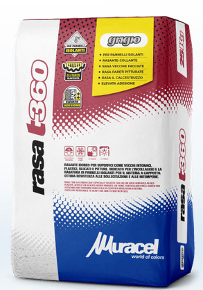 Rasa t360 impermeabile Rasante-collante impermeabile monocomponente