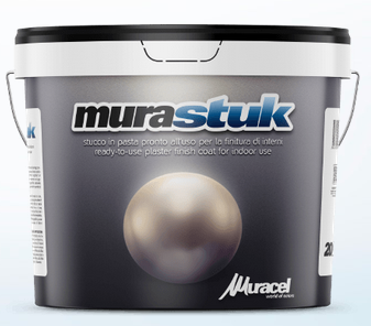 Murastuk Stucco in pasta pronto all’uso per la finitura di interni