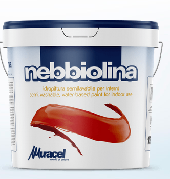 Nebbiolina Idropittura semilavabile traspirante per interni