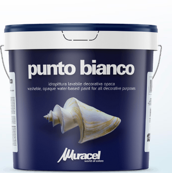 Punto bianco Idropittura lavabile per interni