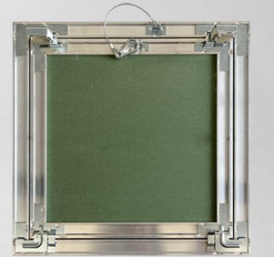 BOTOLA D’ISPEZIONE IN CARTONGESSO CON TELAIO IN ALLUMINIO NATURALE "SERIE KR13