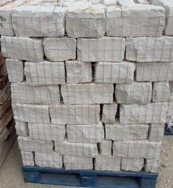 LISTELLO TRANCIATO spessore da cm 6/8 a cm 14/16 PER MURETTO A  SECCO