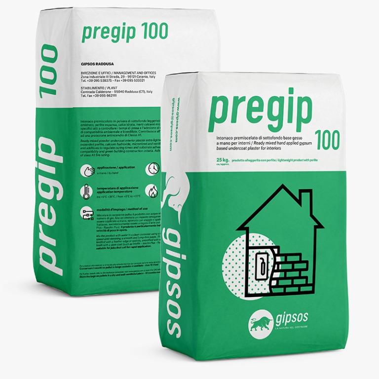 Pregip 100 Gipsos