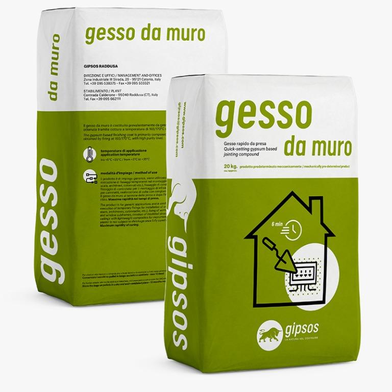 Gesso da muro Gipsos