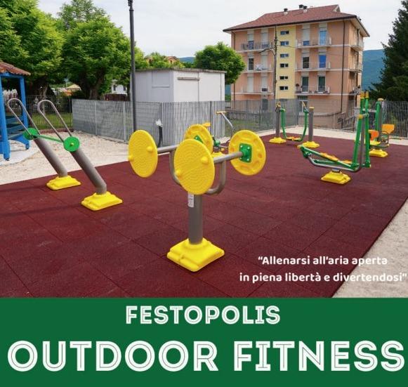 PRODOTTI PER IL FITNESS PER INTERNI ED ESTERNI FESTOPOLIS