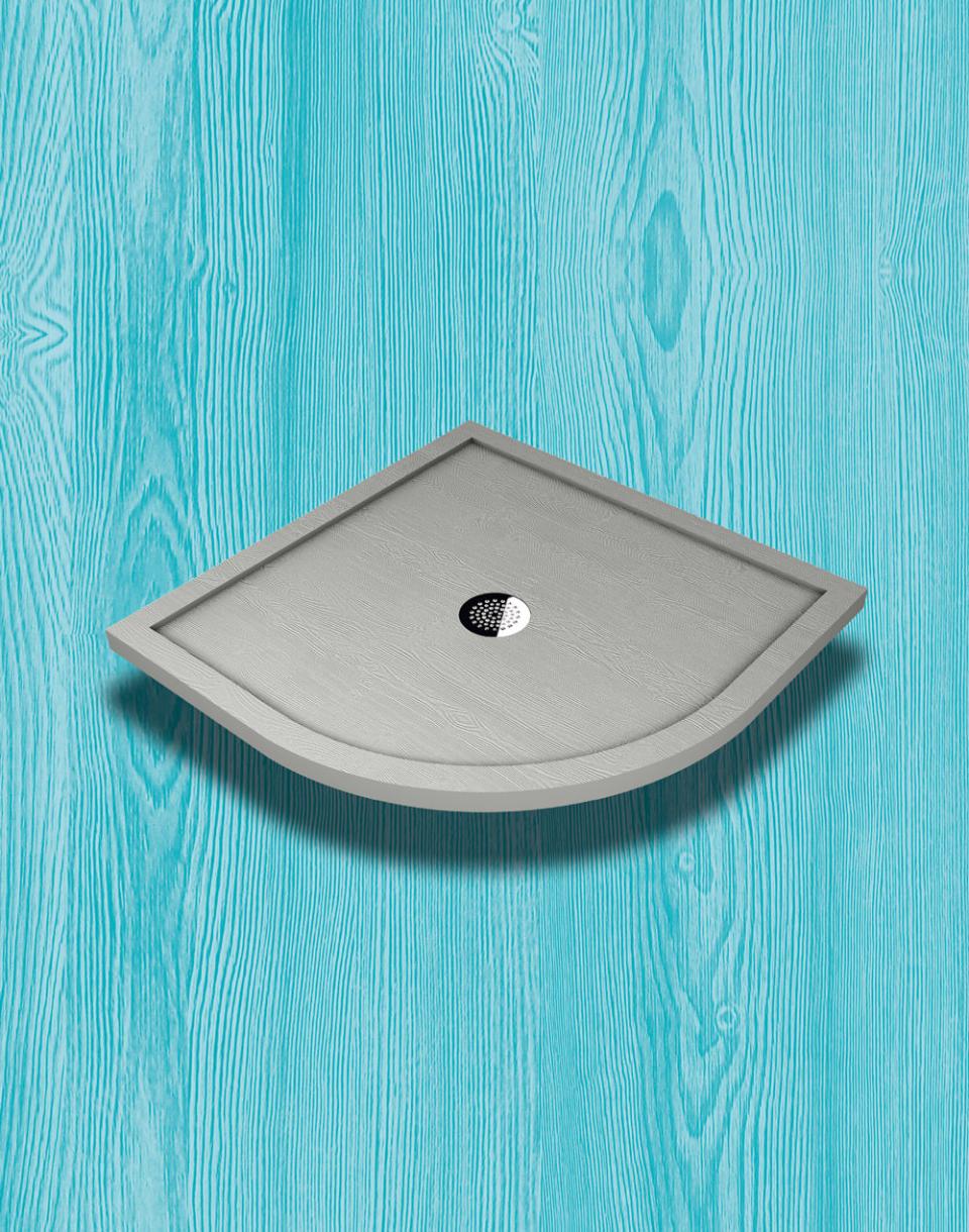 PIATTO DOCCIA Mythos semicircolare Thermodesign WOOD