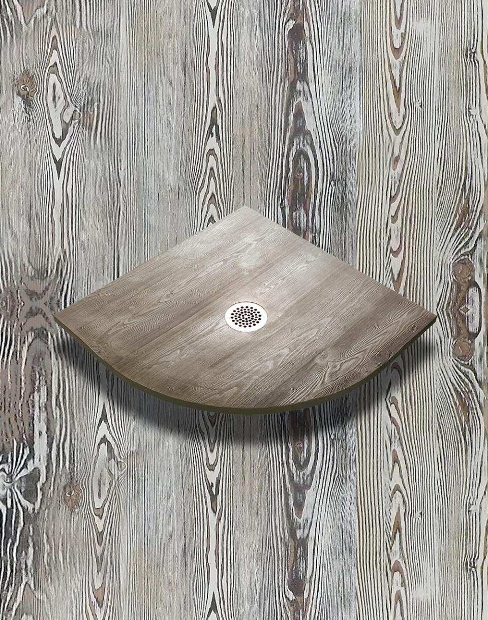 PIATTO DOCCIA MYTHOS SEMICIRCOLARE DAKOTA-TRAVERTINO Thermodesign NORMALE E BORDATO