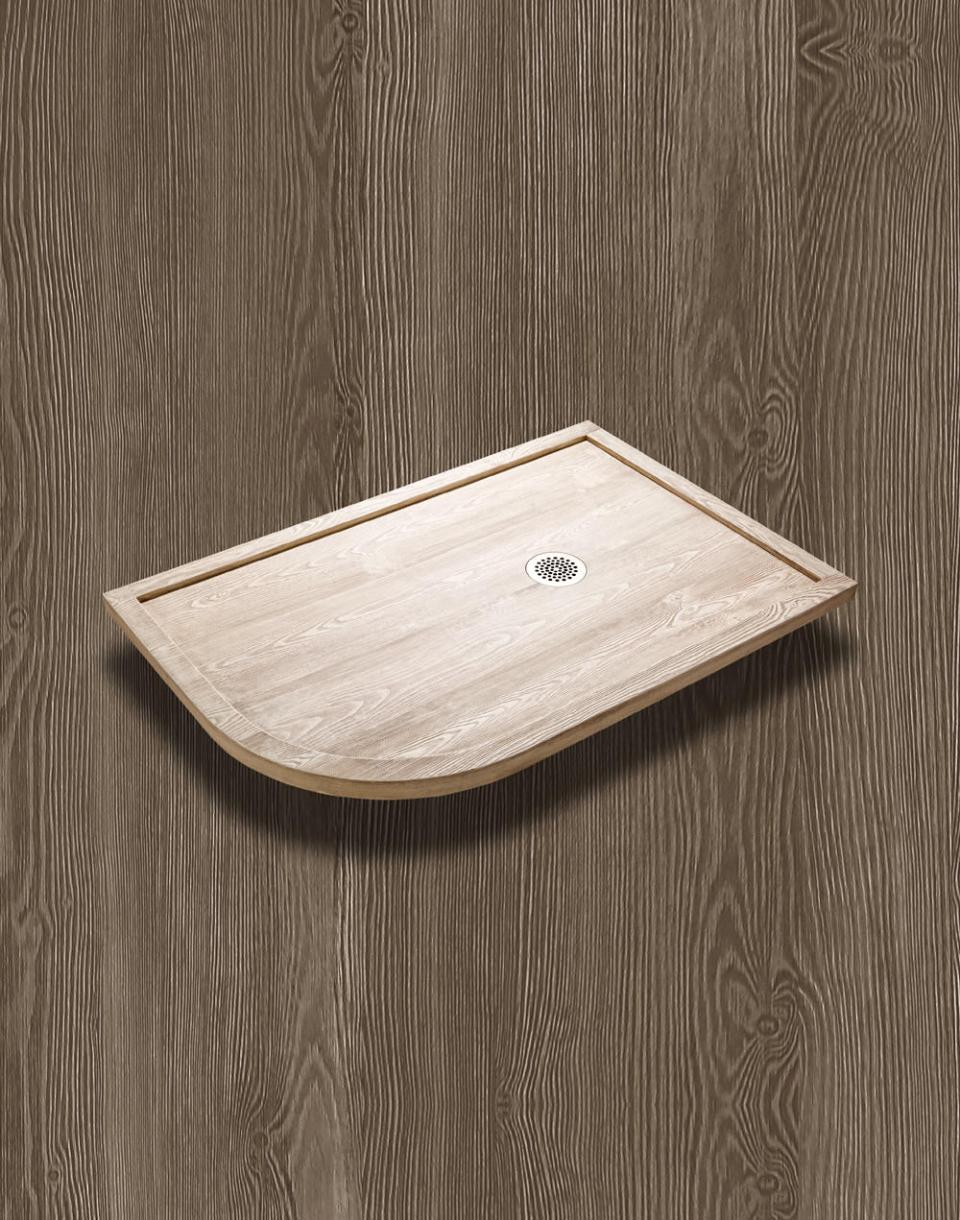 PIATTO DOCCIA MYTHOS SEMICIRCOLARE DAKOTA-TRAVERTINO Thermodesign NORMALE E BORDATO