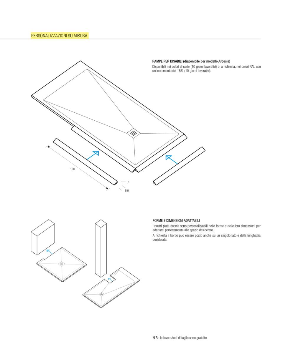 Finiture disponibili Thermodesign