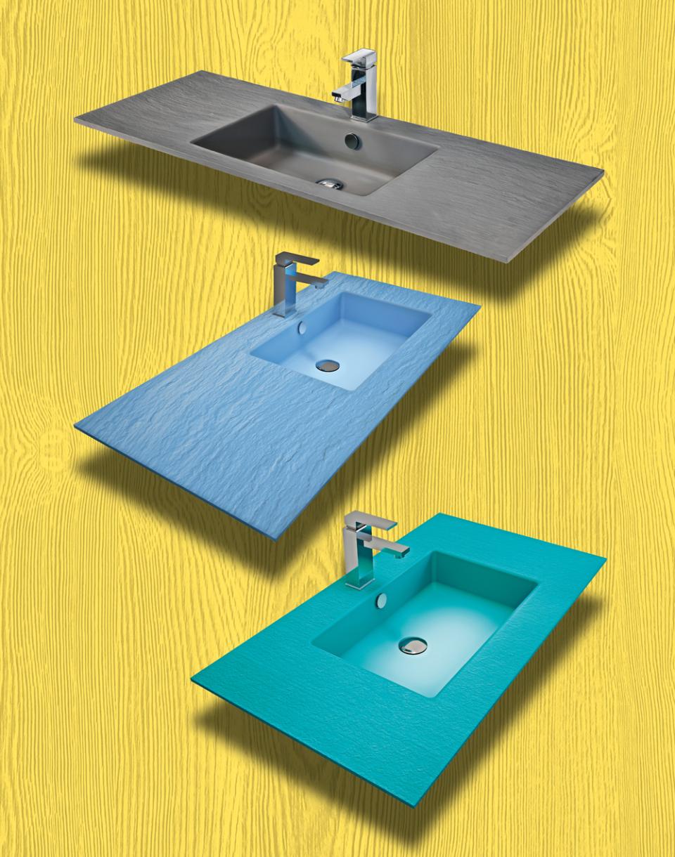 TOP CON LAVABO INTEGRATO Thermodesign