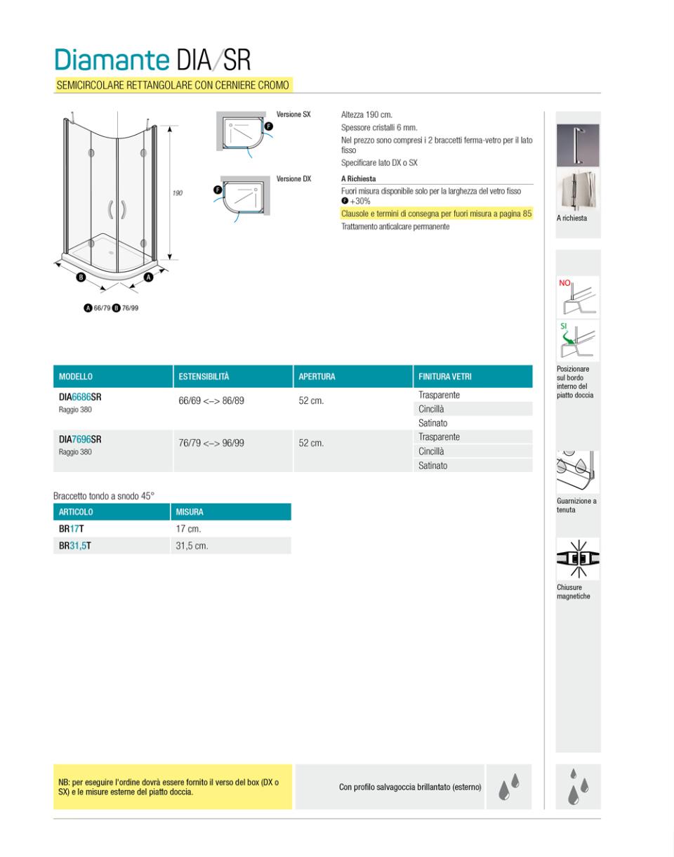 BOX DOCCIA DIAMANTE  DIA-SR Thermodesign