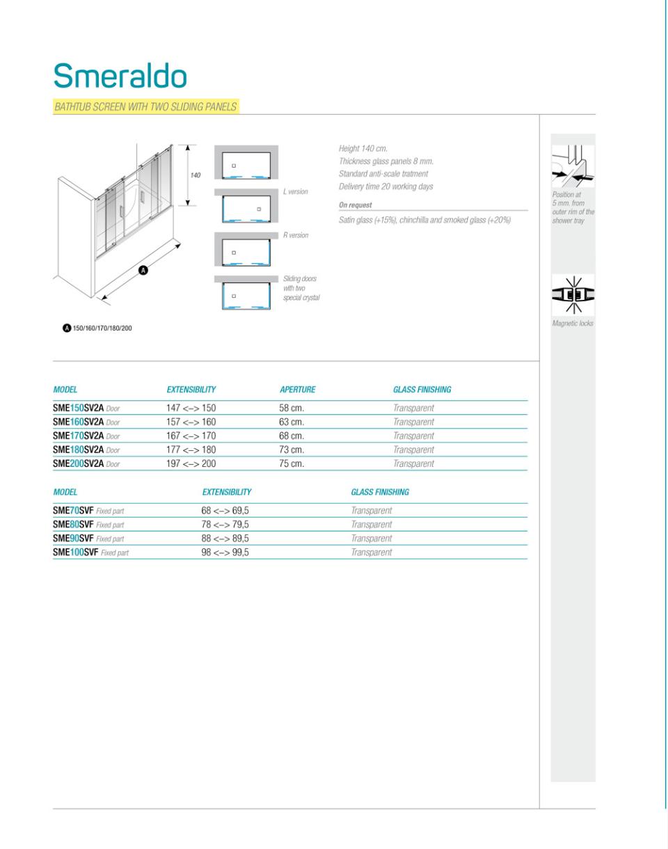 SOPRA VASCA SMERALDO/SME-SV2A Thermodesign