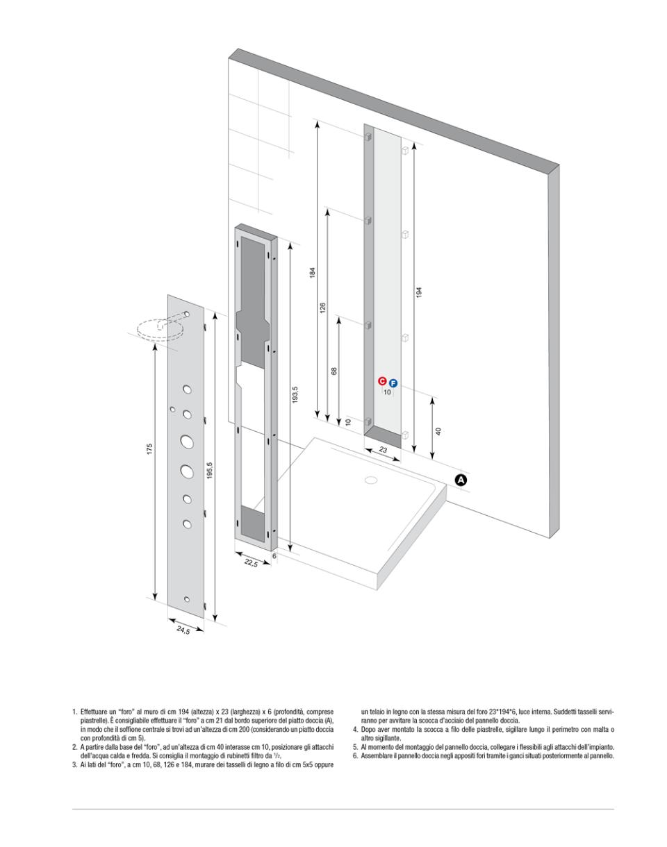 COLONNE MULTIFUNZIONE PER DOCCIA E VASCA Thermodesign