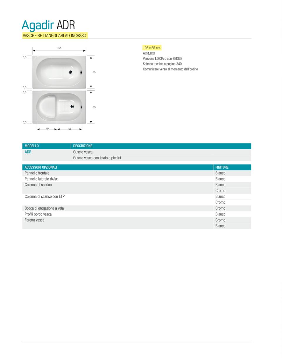 VASCA IDROMASSAGGIO AGADIR Thermodesign