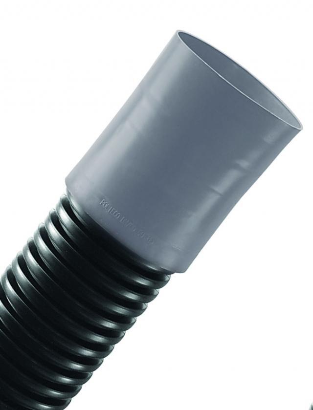 TUBO CORRUGATO PER CAVIDOTTO IN PE DP MM/110 RT/50MT NER M/GRI