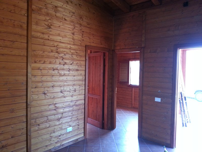 CASA IN LEGNO ABITATIVA