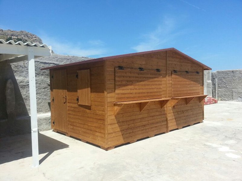 CHIOSCO IN LEGNO MOD. PANAREA