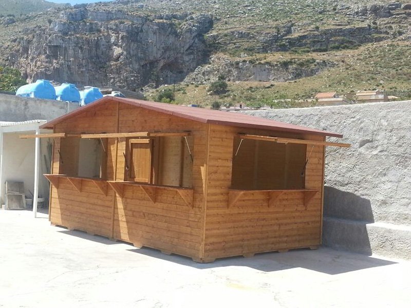 CHIOSCO IN LEGNO MOD. PANAREA