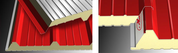 TERMOCOPERTURA G5 ISOMETAL SPESSORE 80 MM - € 23,80 + IVA/MQ