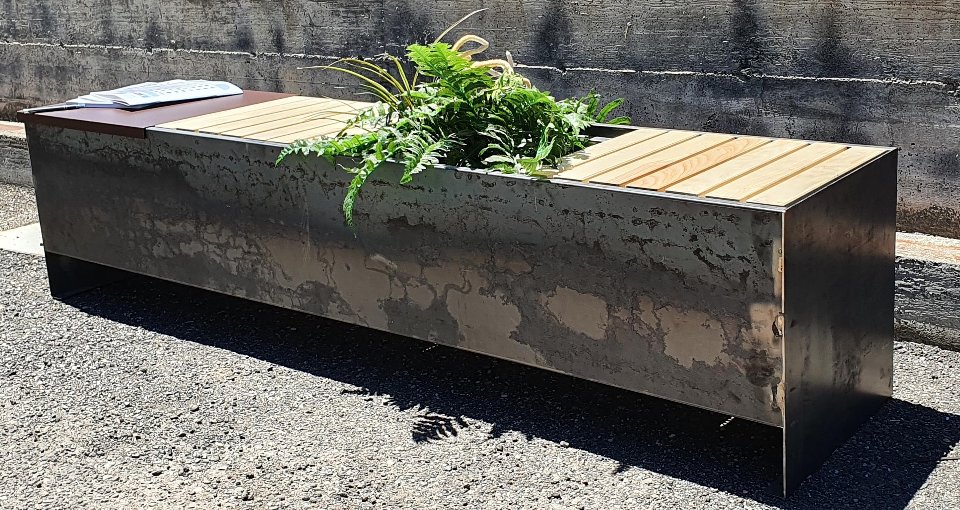 PANCA BERTONE INOX FIORE 1.5