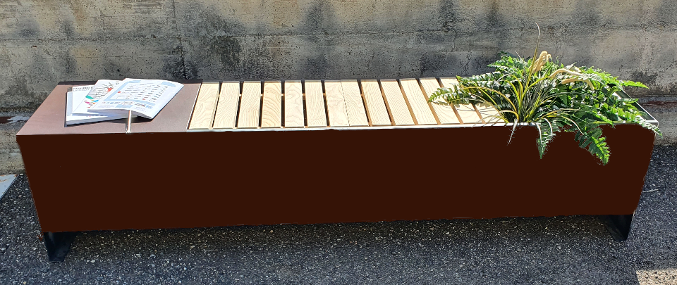 PANCA BERTONE INOX FIORE 2.0